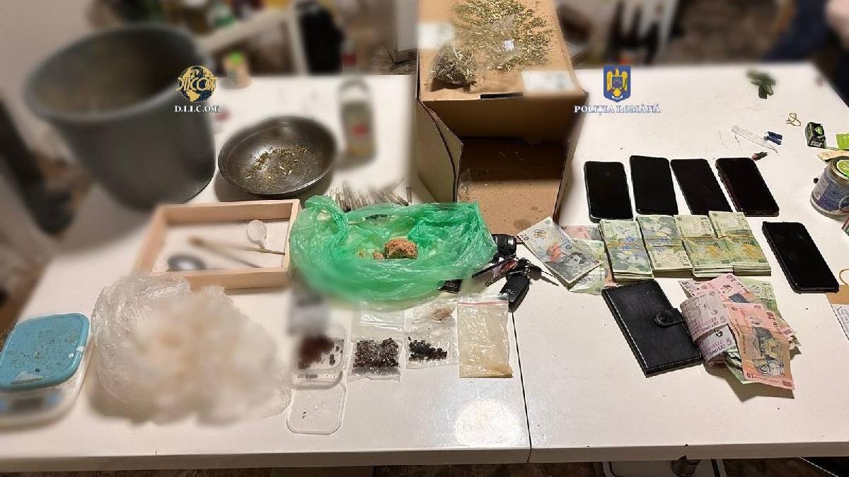 persoane retinute tragic droguri timis diicot