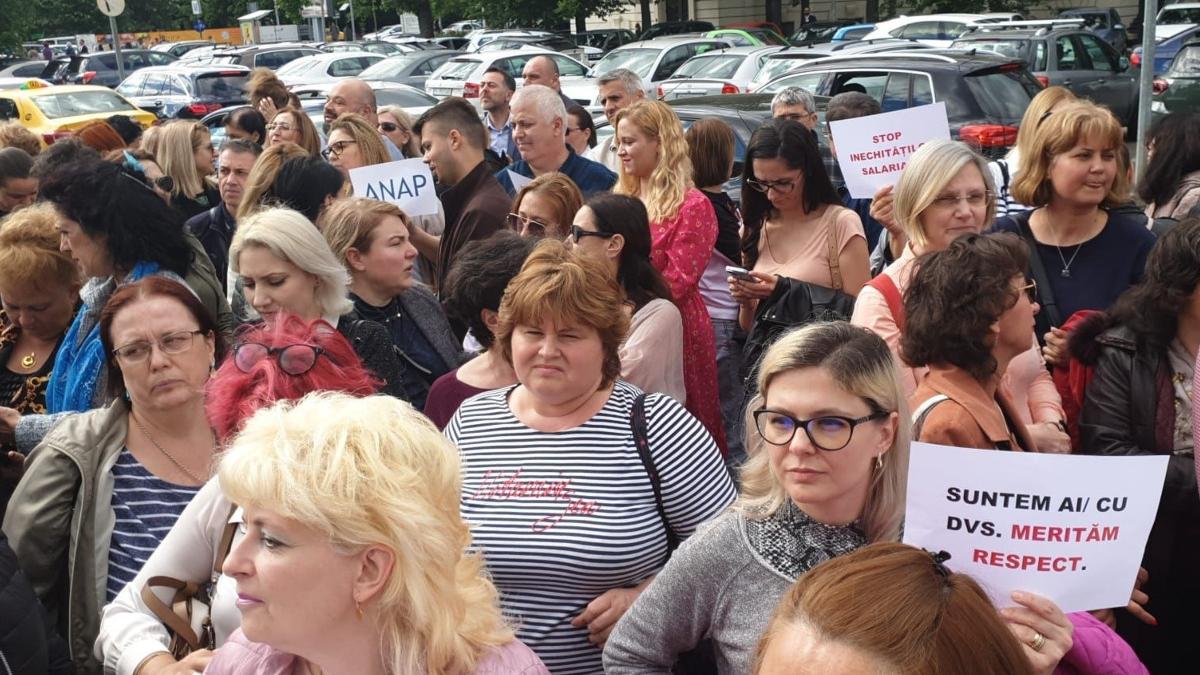 bugetari proteste majorari salarii marcel ciolacu