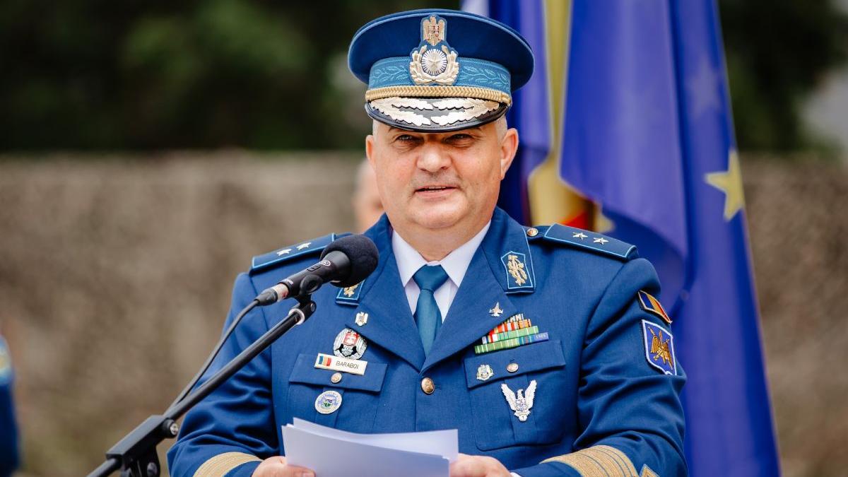 sef nou statul major al fortelor aeriene general maior leonard gabriel baraboi