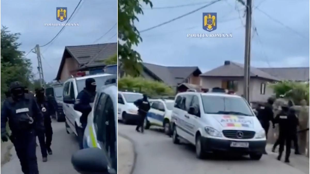 perchezitii satul sambovitean racovita cinci persoane retinute