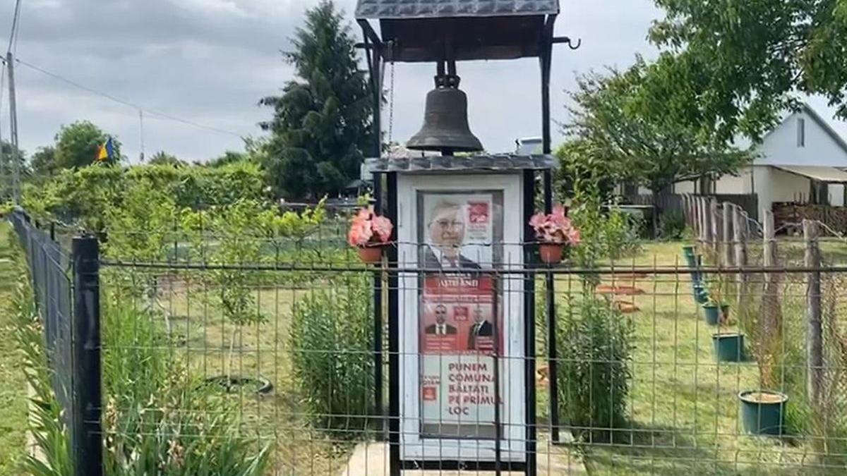 icoana troita inlocuita poster electoral psd iasi