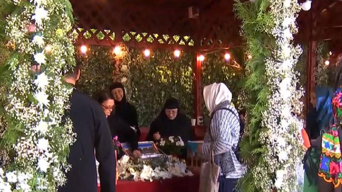 braul maicii domnului adus biserica sfantul ilie ghencea bucuresti