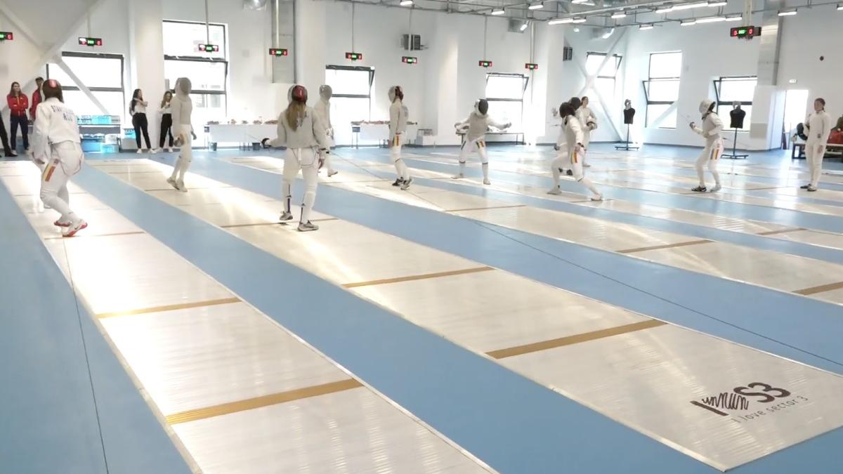 inaugurare prima sala de scrima construita romania ultimii 40 de ani