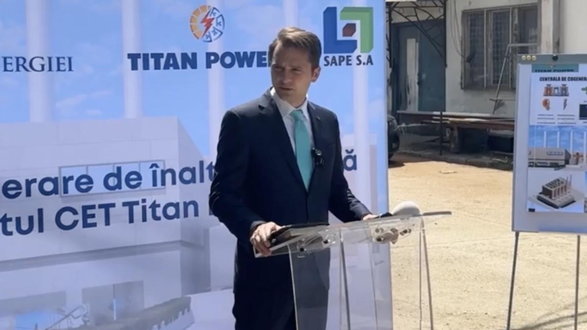 incepe constructie centrala electrica termoficare bucuresti cet titan sebastian burduja