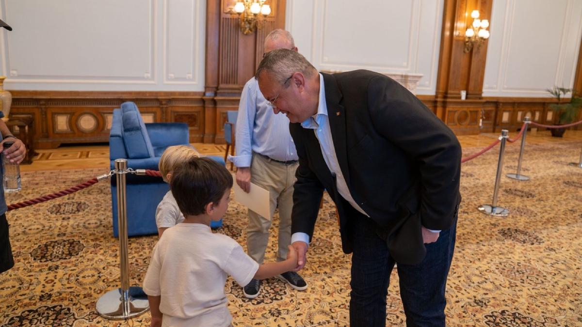 nicolae ciuca copiii romani 1 iunie 2024