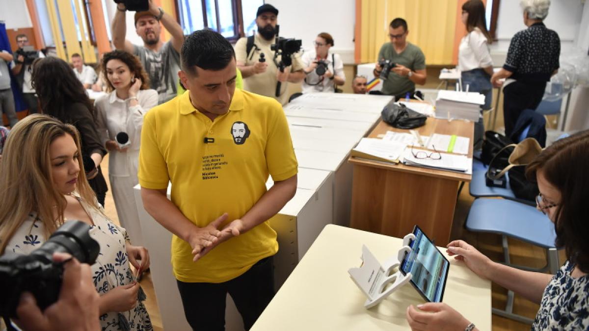 george simion am votat pentru viitor am votat schimbarea