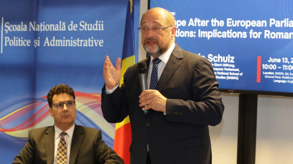 martin schulz discutie studenti profesori snspa implicatii romania alegeri europarlamentare