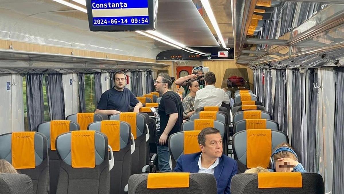 sorin grindeanu primul tren modernizat circulatie toamna