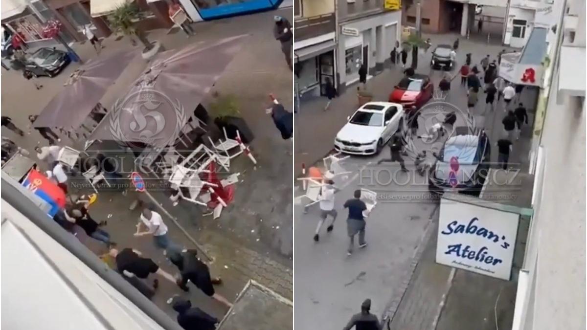 euro 2024 suporteri englezi sarbi bataie inaintea meciului anglia serbia