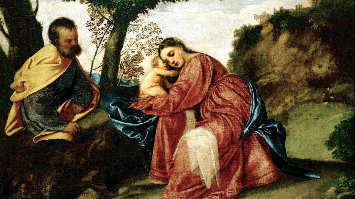 pictura statie autobuz titian