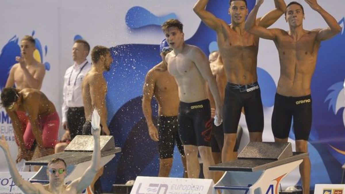 stafeta romaniei david popovici locul 5 campionat european natatie belgrad
