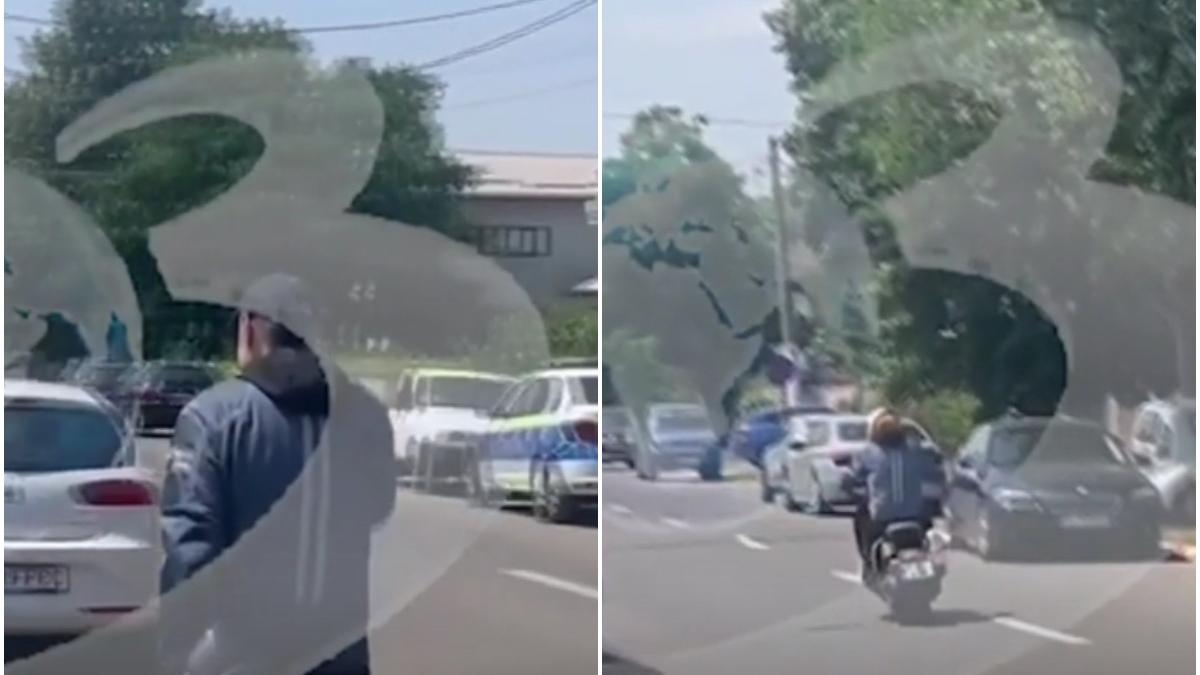 imagini exclusive cu florian coldea pe motocileta electrica la controlul judiciar