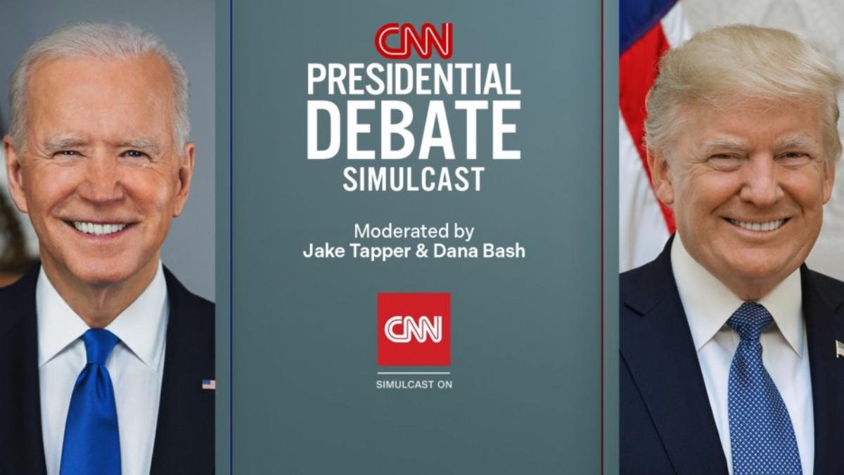 ultimele pregatiri pentru dezbaterea prezidentiala cnn biden vs trump