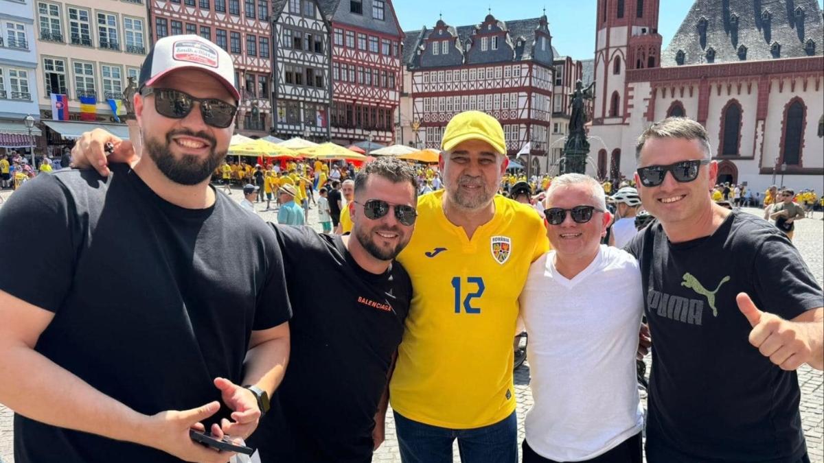 marcel ciolacu frankfurt meci suporteri