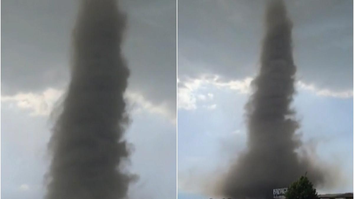 tornada devastatoare lovit georgia masini ridicate aer copaci smulsi radacini