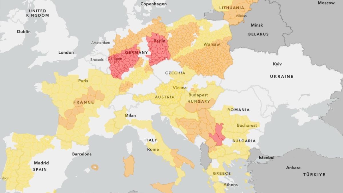 europa furtuni vijelii canicula alerte cod rosu cod fenomene meteo extreme