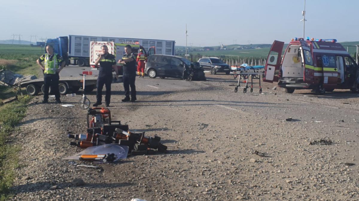 accident cinci morti suceava produs sofer ucrainean adormit volan