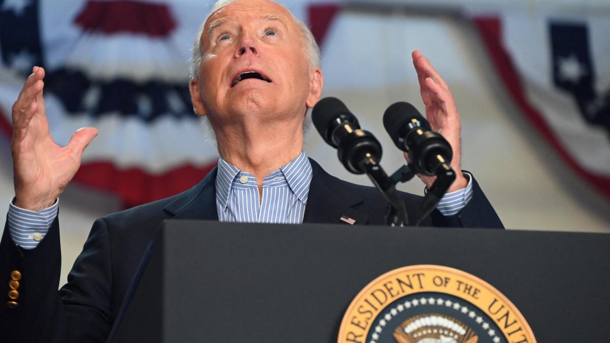 biden nu renunta daca domnul atotputernic ar cobori si ar spune joe retrage te din cursa m as