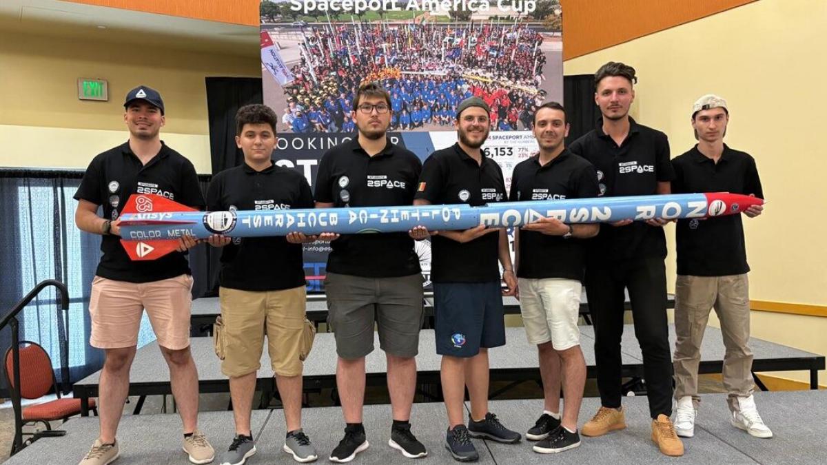 studenti de la politehnica au construit prima racheta supersonica