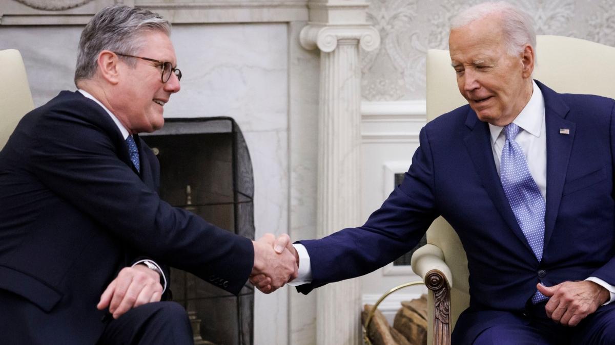 joe biden casa alba primire premier britanic keir starmer