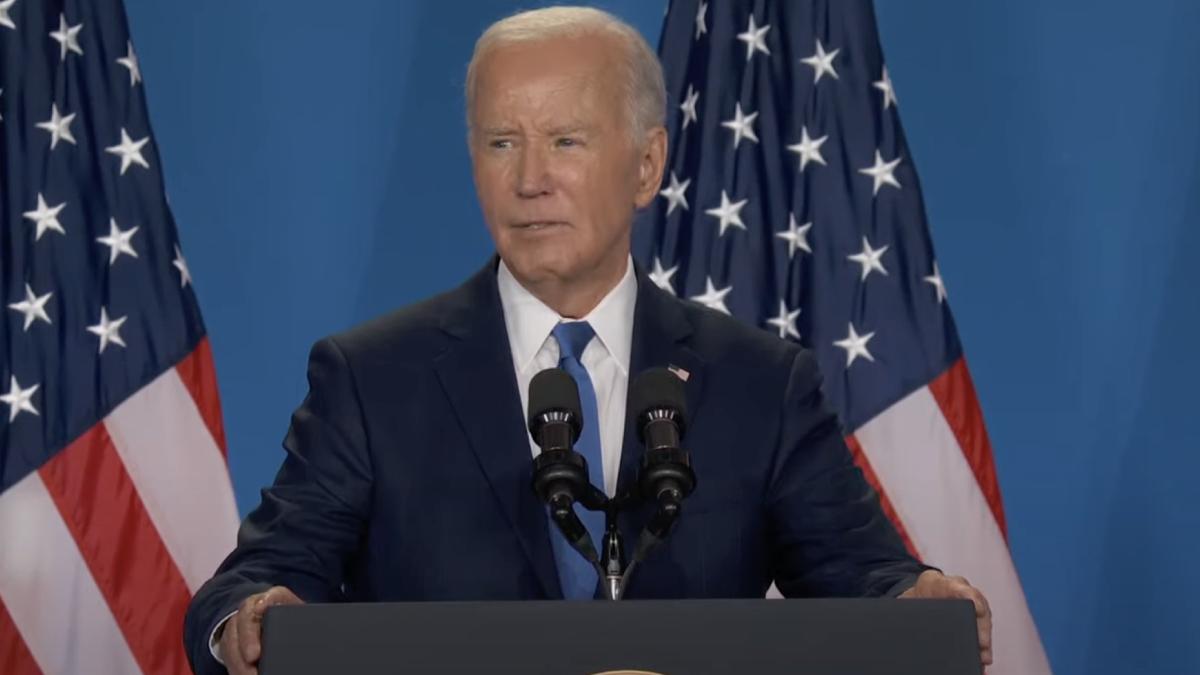 joe biden conferinta de presa la summitul nato 2024 washington