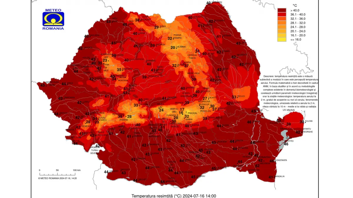 46 de grade la constanta si 45 de grade la bucuresti in cea mai fierbinte zi elena mateescu valori