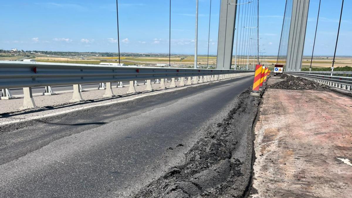 podul de la braila e din nou in reparatii lucrarile vor dura toata vara