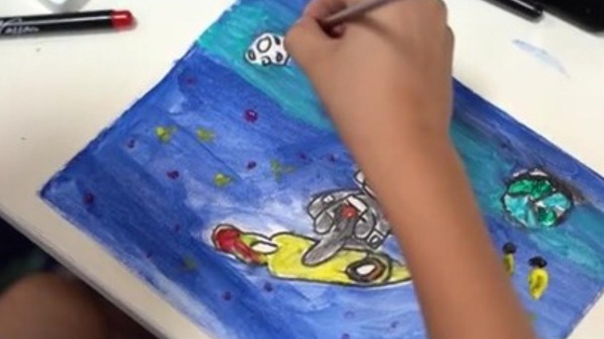 elevii din judetul ilfov au avut lectii de pictura intr un muzeu din capitala