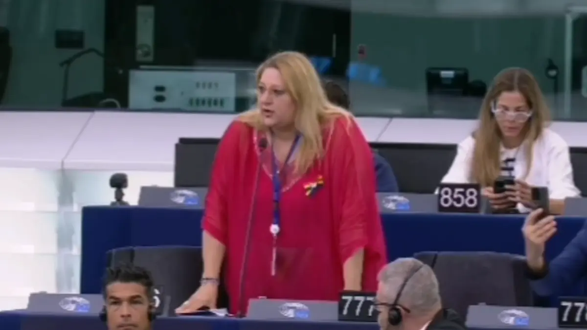 momentul in care i se taie microfonul dianei sosoaca in timp ce facea circ in parlamentul european