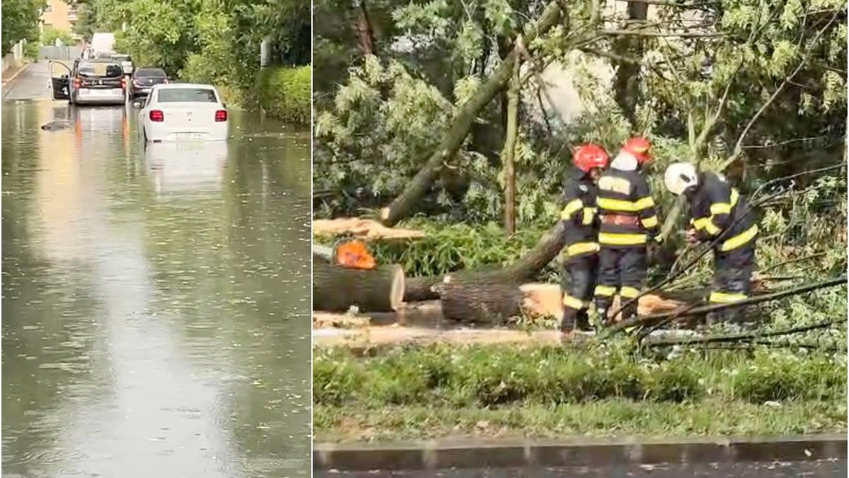 avertizare de vijelii si ploi torentiale in mai multe judete jumatate de tara se sufoca din cauza