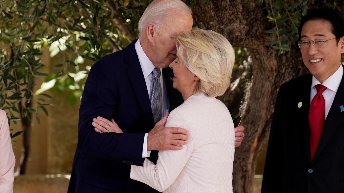 ursula von der leyen a vorbit cu joe biden ue si sua sunt parteneri prieteni si aliati