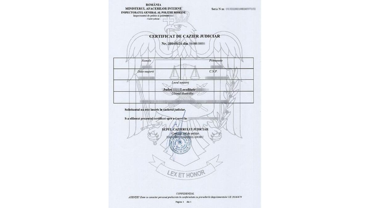 top 10 motive pentru a obtine un cazier judiciar online in bucuresti