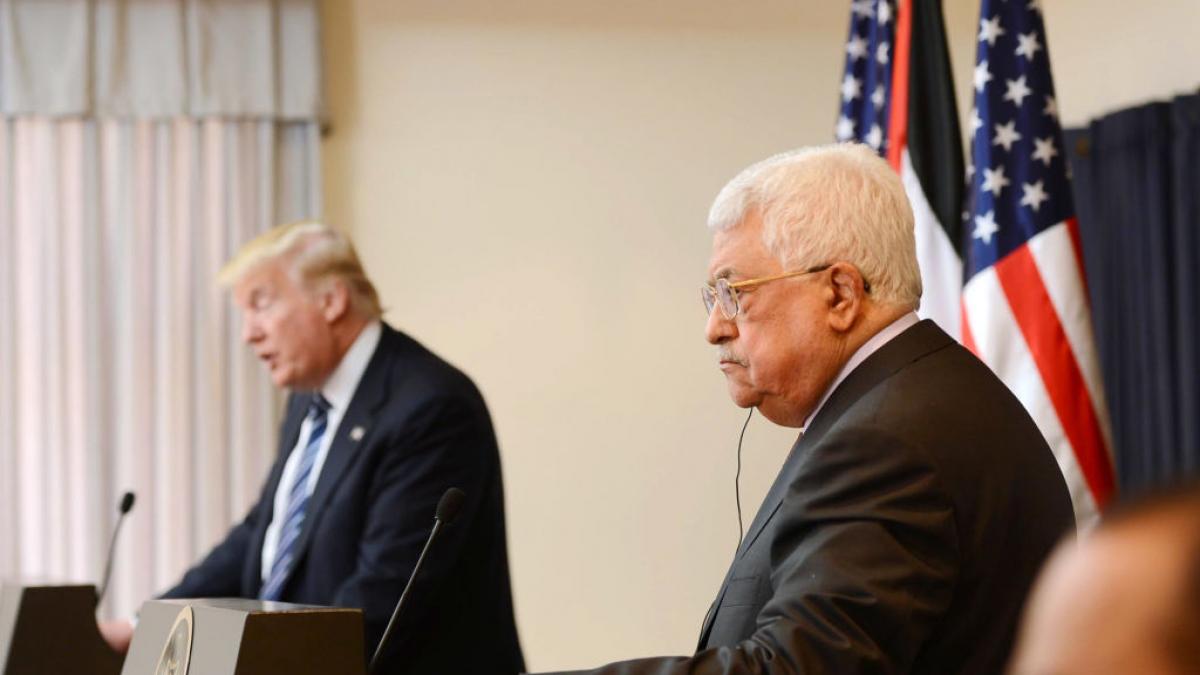 liderul palestinian i a trimis o scrisoare lui trump