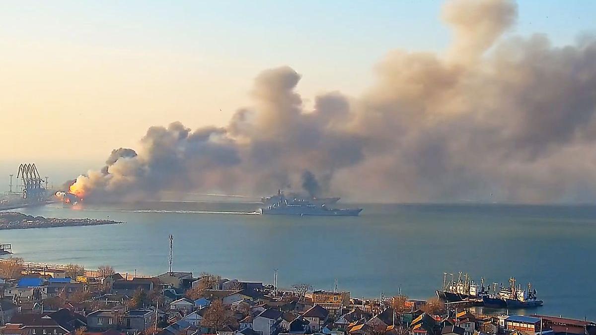 ucraina anunta ca i a alungat pe rusi de pe marea azov