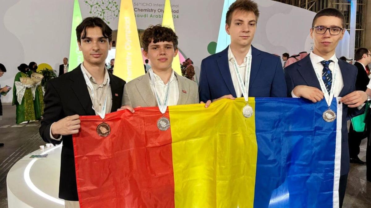 elevii romani o noua performanta patru medalii pentru romania la olimpiada internationala de chimie