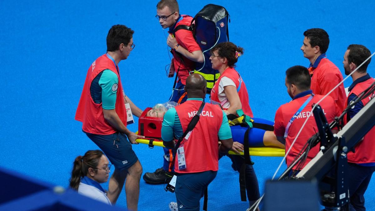 panica la jocurile olimpice inotatoarea tamara potocka a fost scoasa de medici din bazin dupa ce a concurat la 200 m mixt