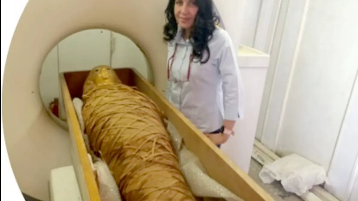 misterul mumiei care tipa a fost disecata virtual ca sa se afle de ce are gura larg deschisa si o expresie faciala infricosatore