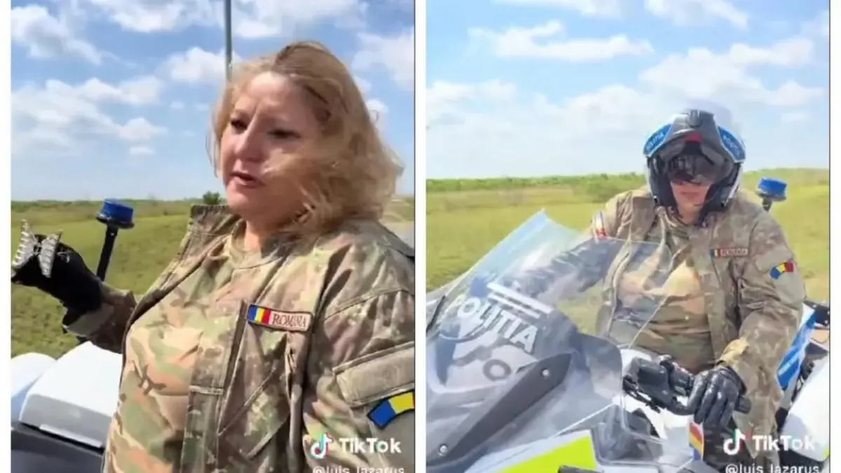 politistul care i a imprumutat dianei sosoaca motocicleta si casca de politist a fost destituit