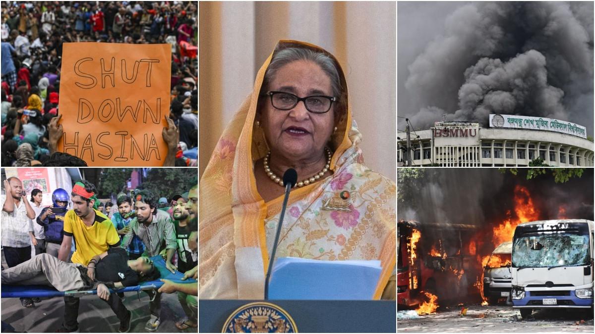 sheikh hasina sefa guvernului din bangladesh a demisionat si a fugit din tara cu elicopterul dupa saptamani de proteste sangeroase