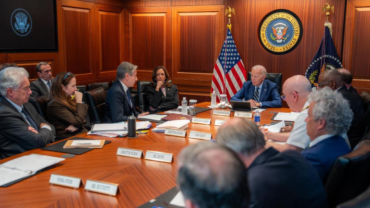 ce informatii a primit biden in situation room despre atacul iranului asupra israelului vor fi doua valuri de lovituri