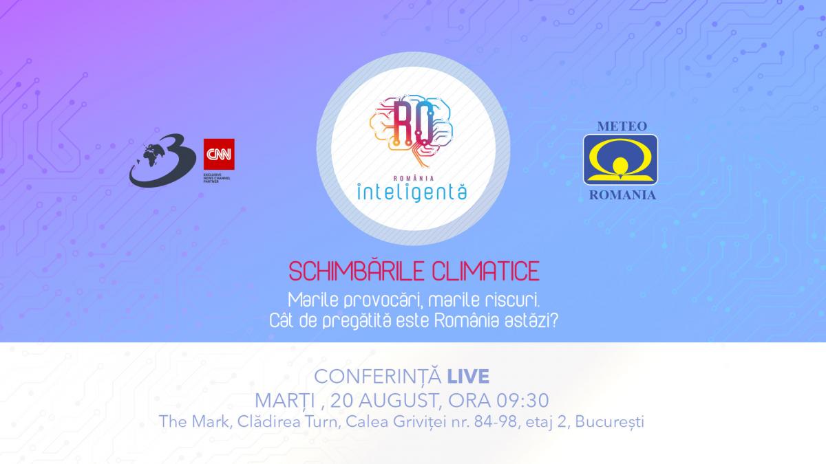 conferinta nationala romania inteligenta schimbarile climatice marile provocari marile riscuri cat de pregatita este romania