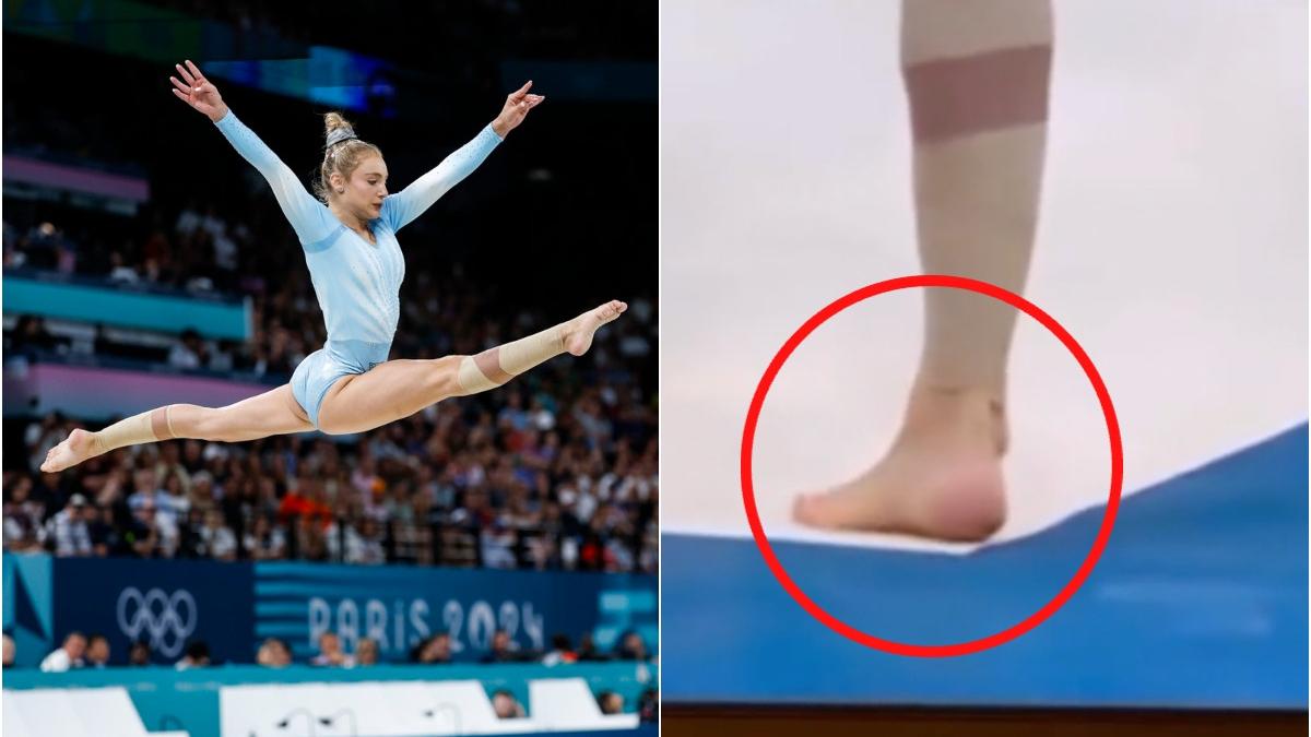 exclusiv sabrina voinea sustine ca fotografia care i a adus depunctarea la proba de la sol este falsa nu este de ieri