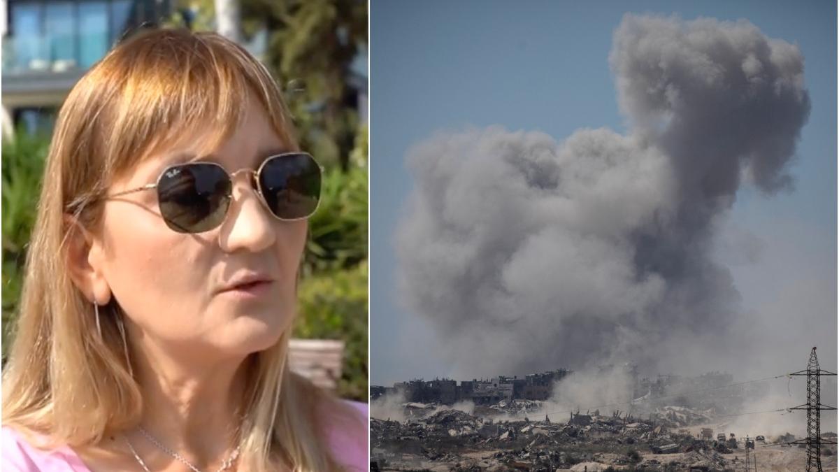 o romanca din israel spune ca localnicii s au obisnuit cu ideea unui posibil atac oamenii si au facut provizii