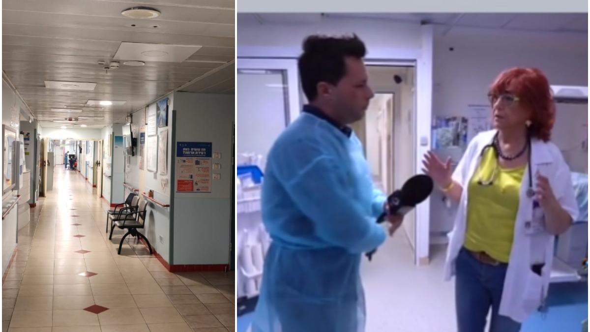 exclusiv transmisiune antena 3 cnn din israel cum arata buncarul medical subteran de la granita cu libanul condus de o romanca