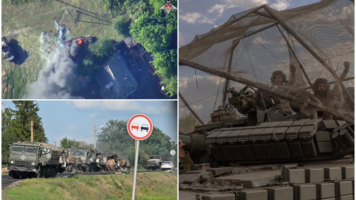 rusia recicleaza videoclipuri cu victorii vechi ca sa ascunda dezastrul provocat de ucrainenii care sunt de neoprit