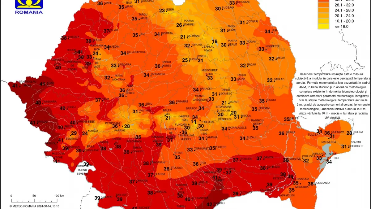 codul portocaliu de canicula a fost prelungit urmeaza zile cu temperaturi sufocante
