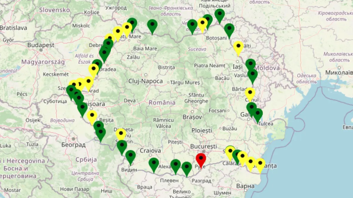 coloane interminabile la punctele de iesire din tara spre bulgaria de sfanta maria soferii stau ore intregi in trafic