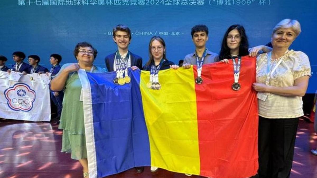 elevii romani o noua performanta patru medalii la olimpiada internationala stiintele pamantului