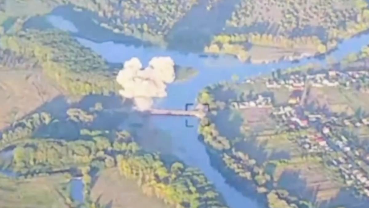 ucraina anunta ca a distrus inca un pod important din kursk utilizat pentru aprovizionarea trupelor ruse