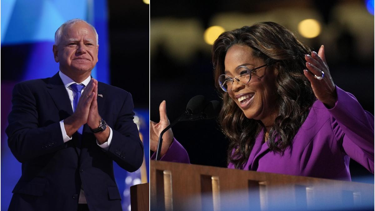 tim walz a acceptat nominalizarea democratilor in functia de vicepresedinte al sua oprah ii indeamna pe americani sa aleaga onoarea